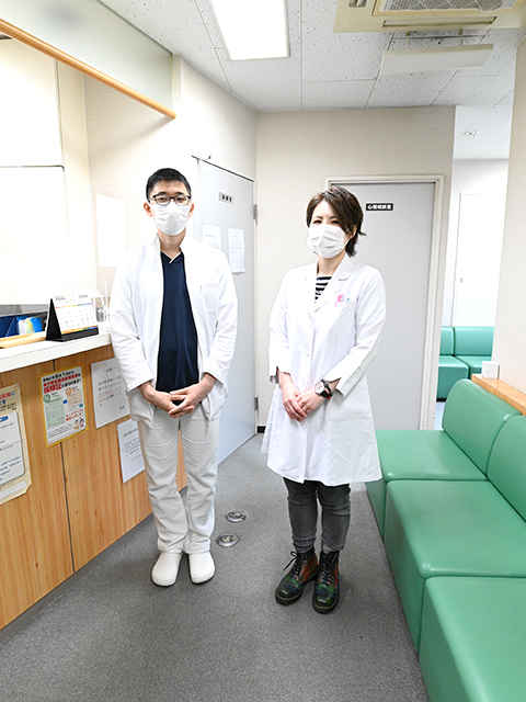 八島 章浩 院長 ＆ 萬屋 優子 カウンセラー