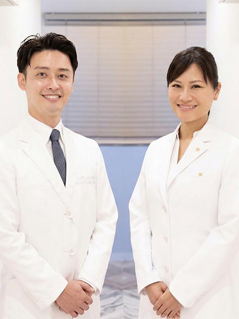 佐戸川 佑弥 院長 ＆ 千帆 矯正担当