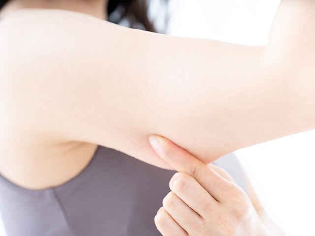 夏までに二の腕を細くするには？