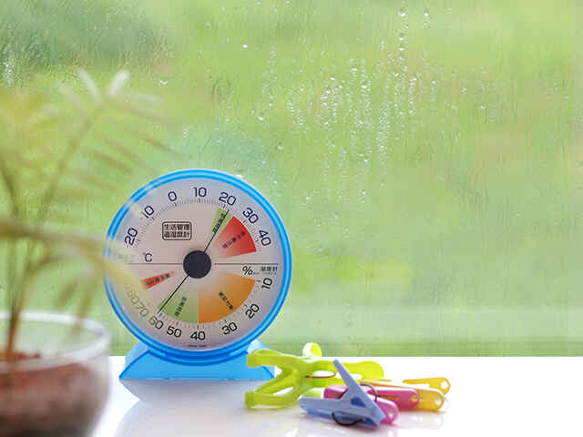 暑さだけでなく湿度にも注意！