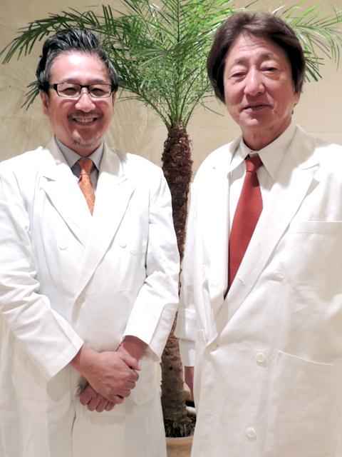 大越 院長 ＆ 朝波 センター長