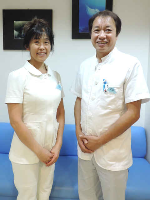 清水 伊織 院長 ＆ 清水 文恵 副院長