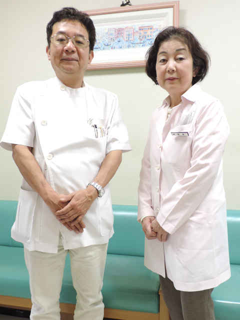 千葉 隆 院長 & 菅原博子 先生