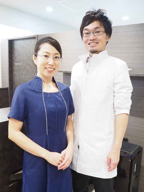 内澤 朋哉 院長 ＆ 理恵 先生