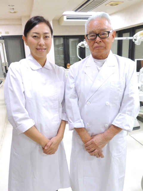 土橋 清文 院長 ＆ 新里 麻美 歯科医師