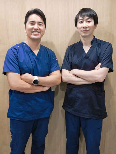 金丸 拓矢 院長 ＆ 川津 正慶 副院長