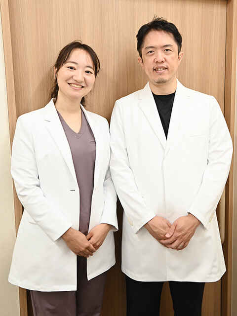 金子 建介 院長　＆　金子 佑香 副院長