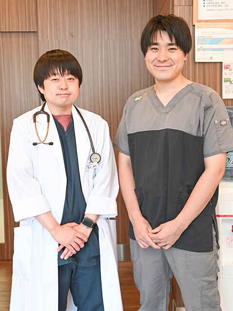 金子 真大 院長　＆　奥田 皐耶 統括院長