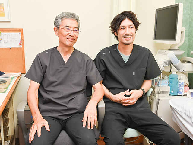 平岡 純 院長 & 平岡 晃 副院長