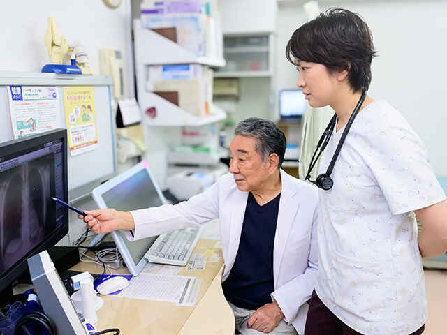 氏家 久 院長 ＆ 根岸 舞 医師
