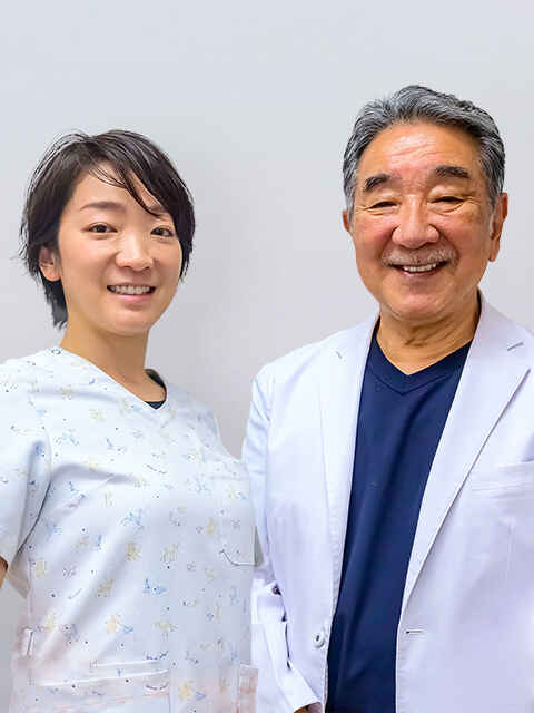氏家 久 院長 ＆ 根岸 舞 医師