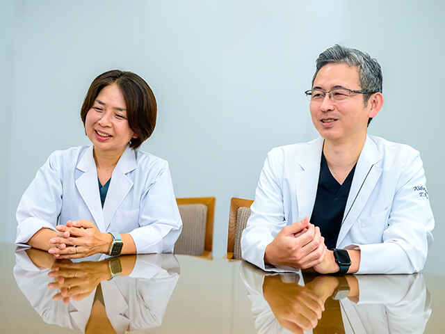 小川 千恵 院長　＆　森戸 卓 副院長