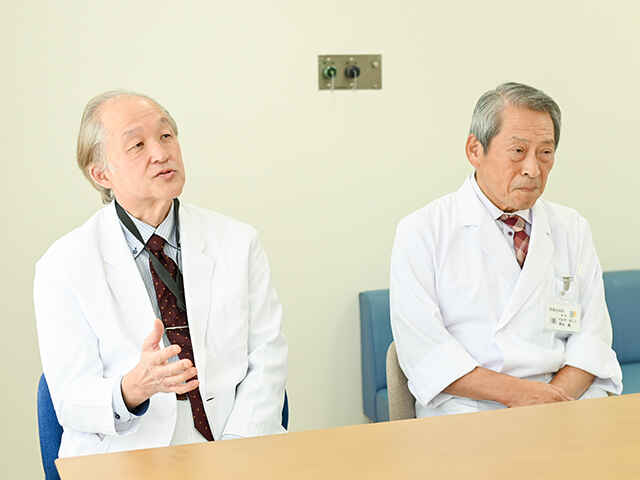 長江 康 理事長　＆　野水 眞 整形外科部長