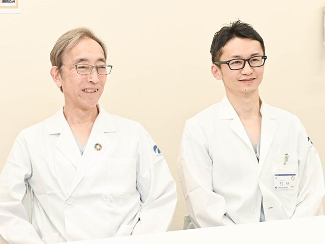 古閑 比佐志 院長 ＆ 竹林 研人 副院長