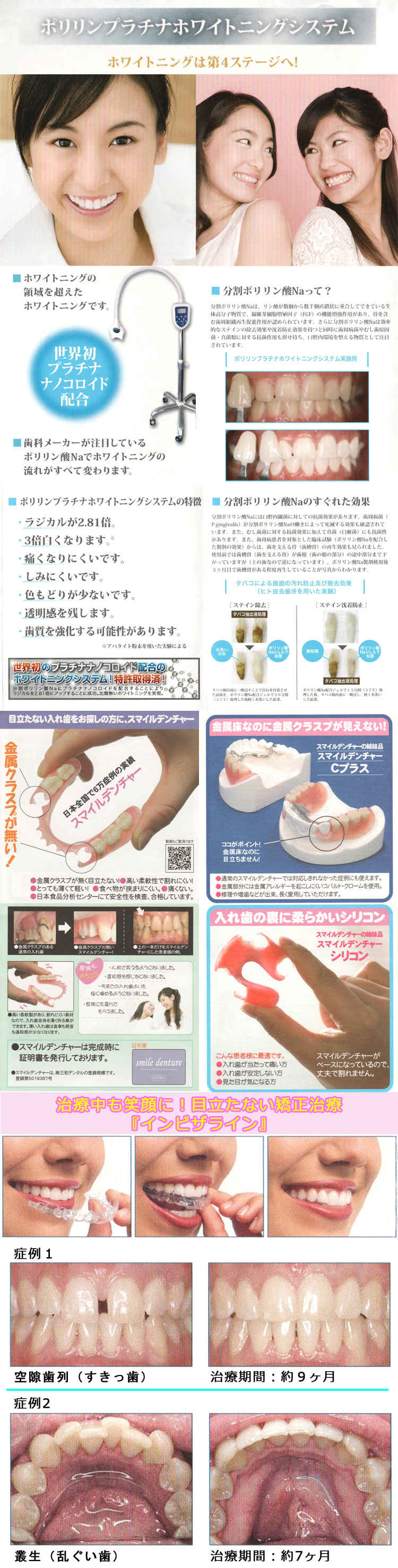いけがめ歯科のお知らせ内容