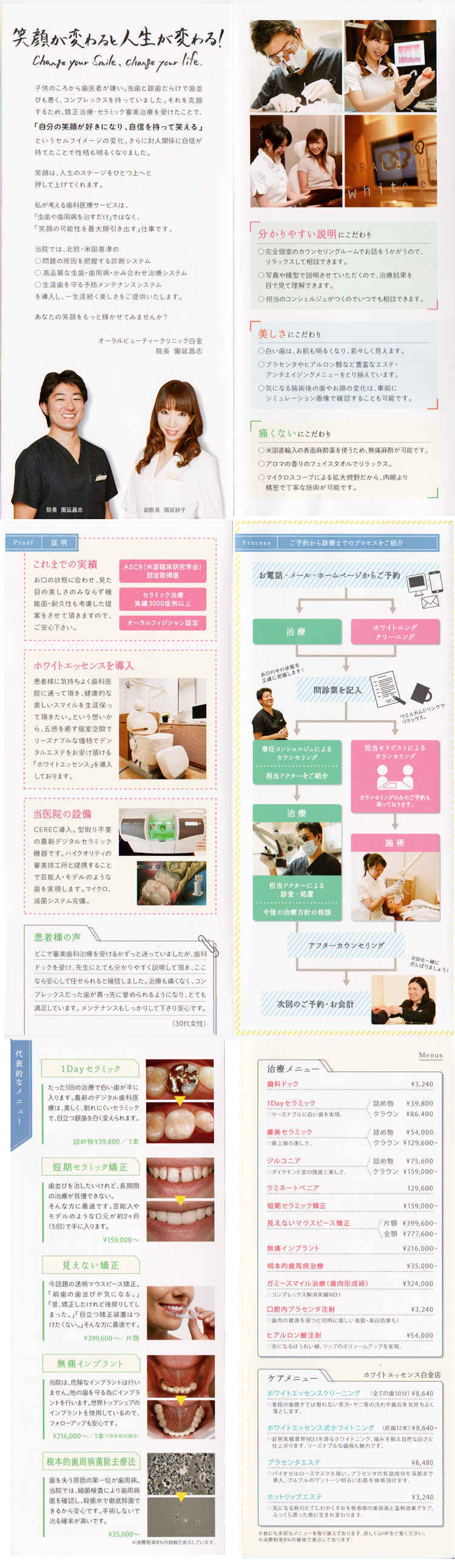 Well-Being DENTAL CLINICのお知らせ内容
