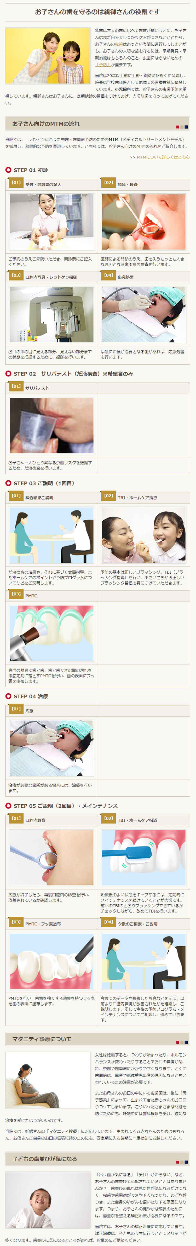 中冨歯科のお知らせ内容