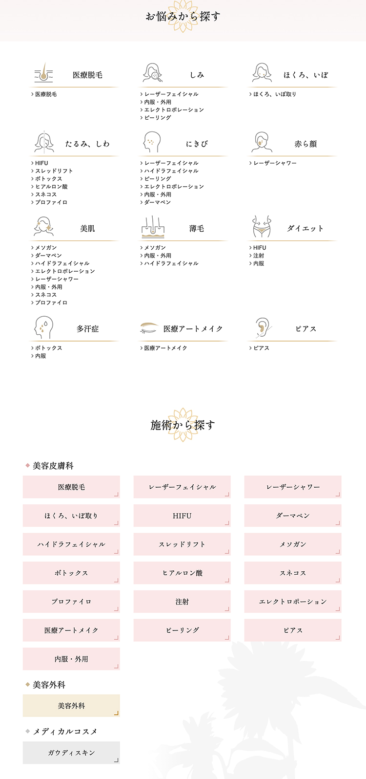 ソレイユクリニック江戸川橋のお知らせ内容