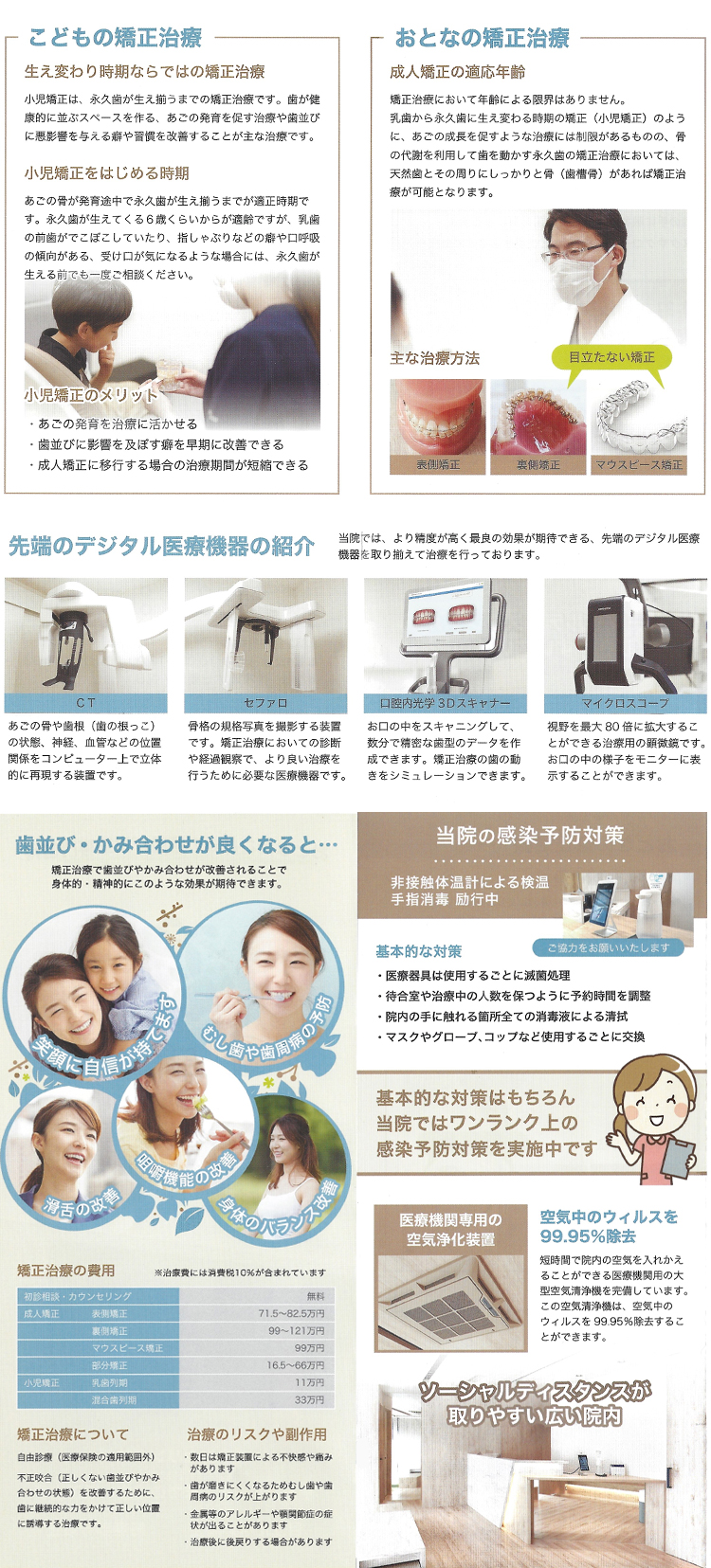 下井草さかい矯正歯科のお知らせ内容