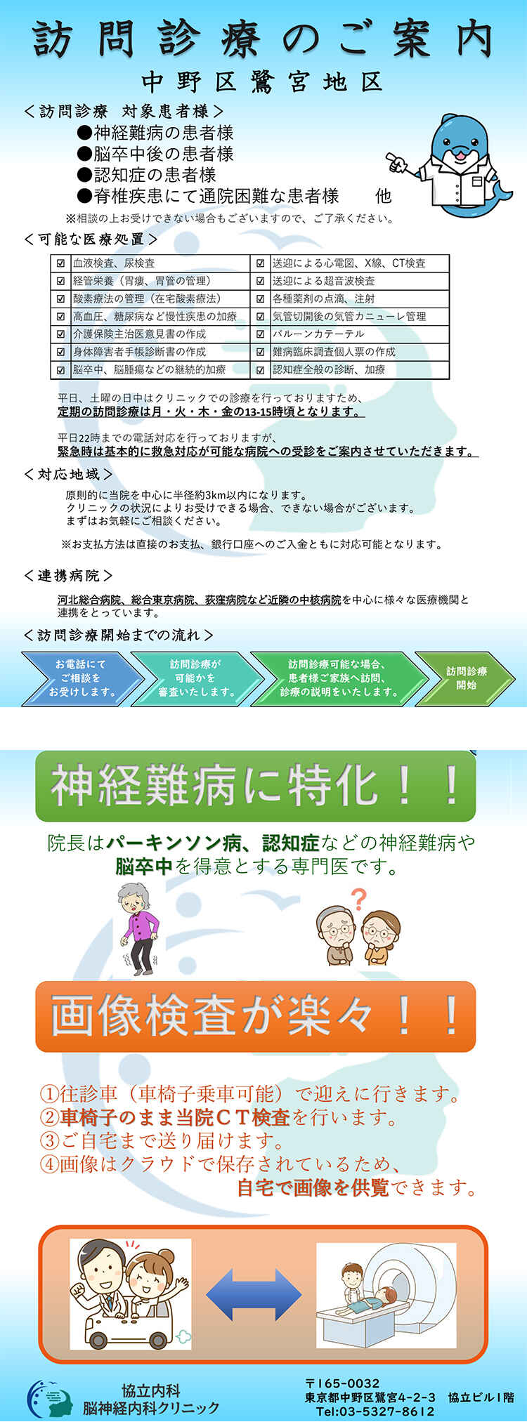 協立内科・脳神経内科クリニックのお知らせ内容