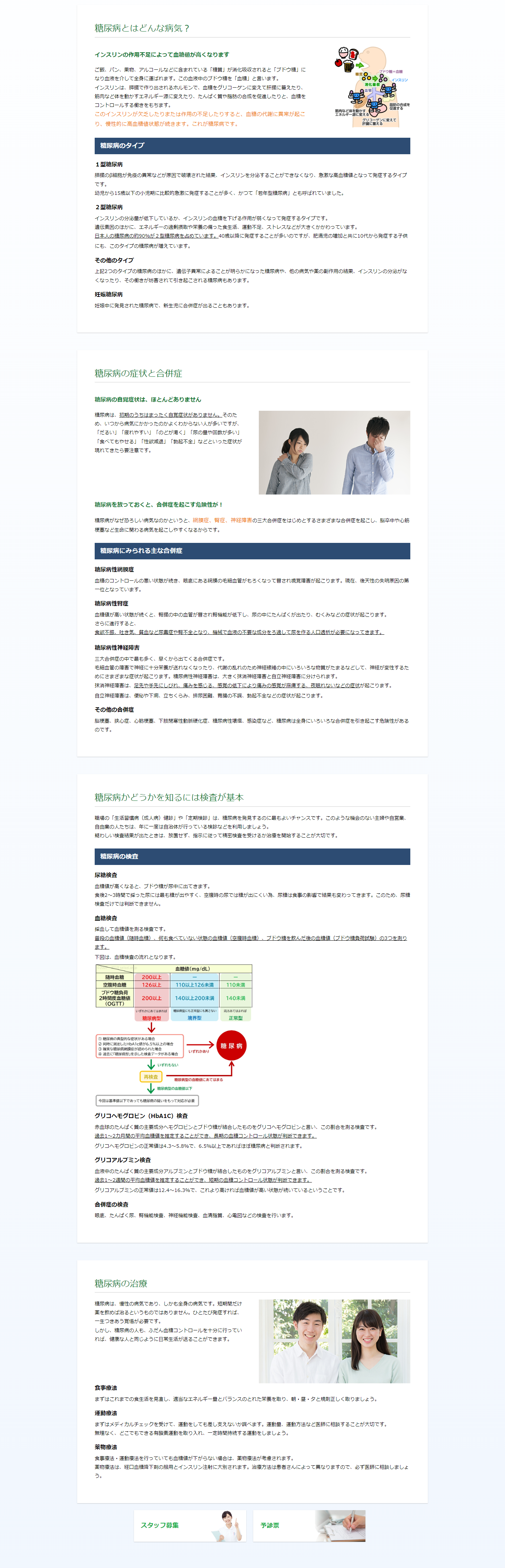 生生医院のお知らせ内容