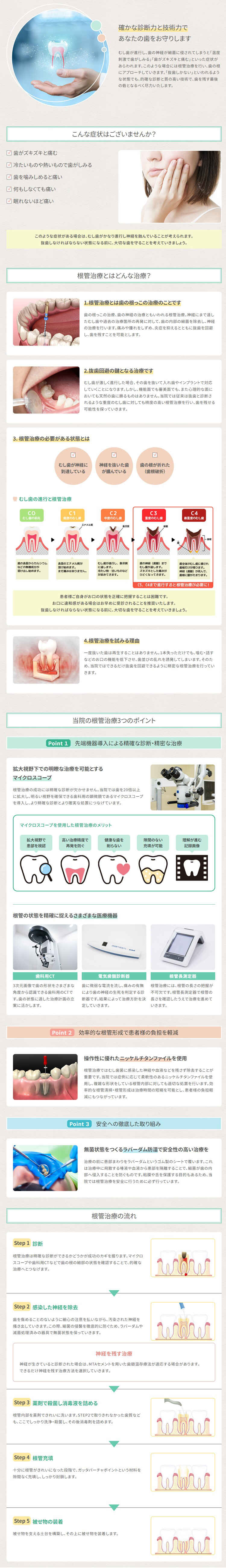 おとデンタルクリニックのお知らせ内容