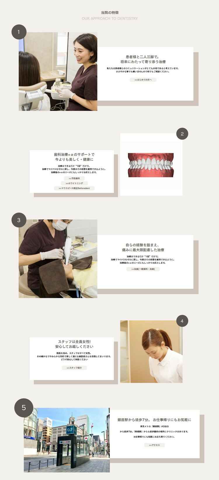 銀座・新橋駅前歯医者矯正歯科のお知らせ内容