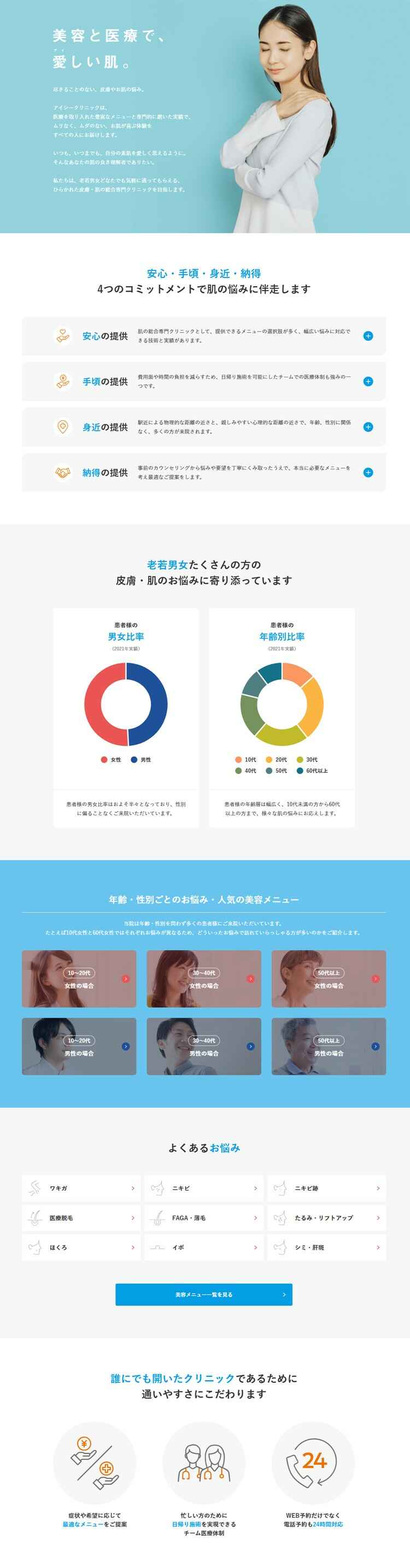 アイシークリニック 東京院のお知らせ内容