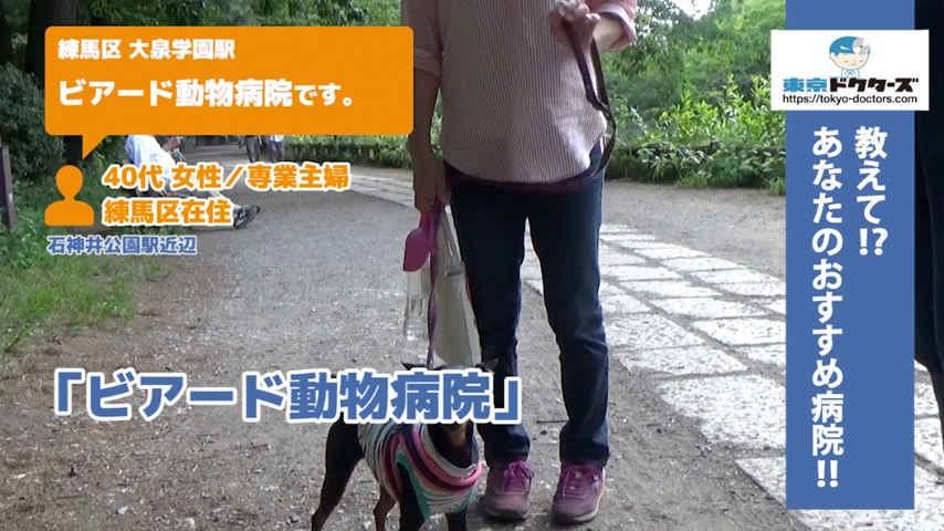 犬飼い主の声／専業主婦／練馬区在住