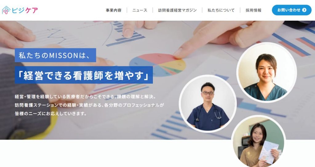ビジケア 訪問看護レセプト請求代行